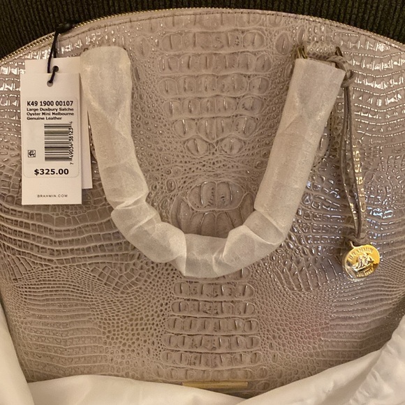 Brahmin Large Duxbury Satchel with matching bifold wallet - Picture 13 of 14